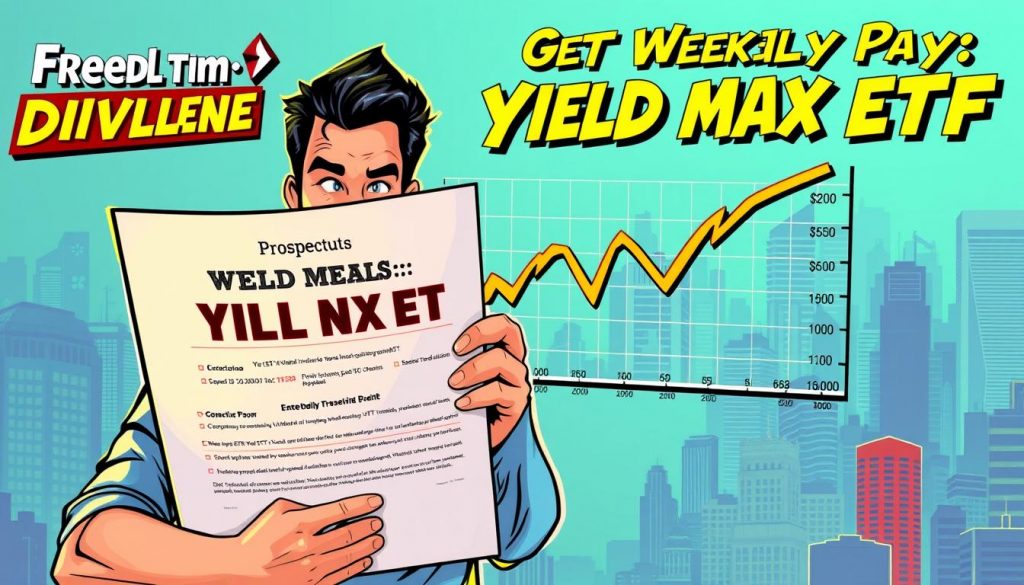 weekly pay from yield max etf using my system